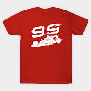 We Race On! 99 [White] T-Shirt